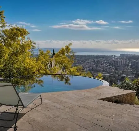 Luxury Modern Provencal Infinity Pool Epic Seaview Near Cannes Festival-ready
